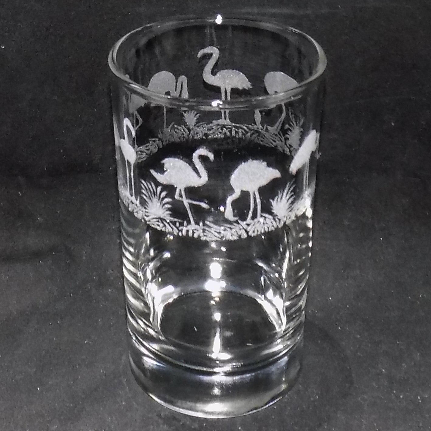 Flamingo Tall Glass