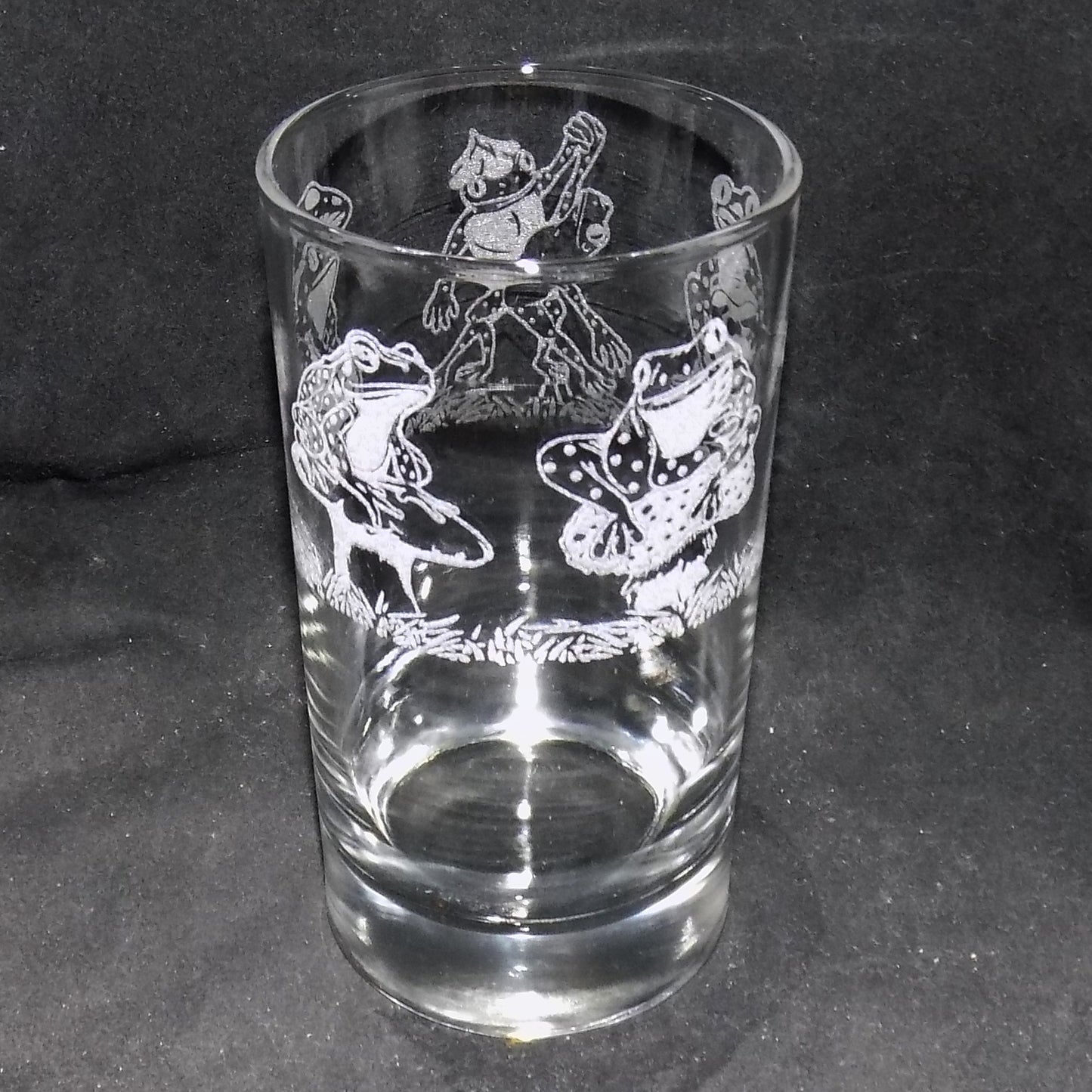 laser Frog Party Tall Glass