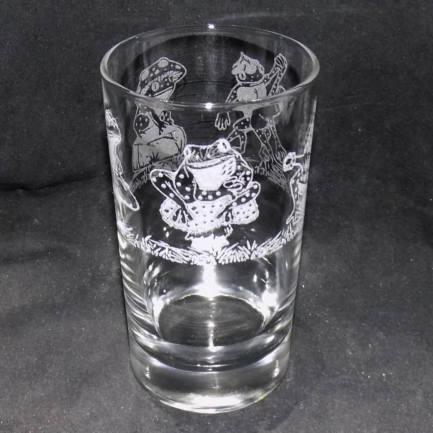 laser Frog Party Tall Glass