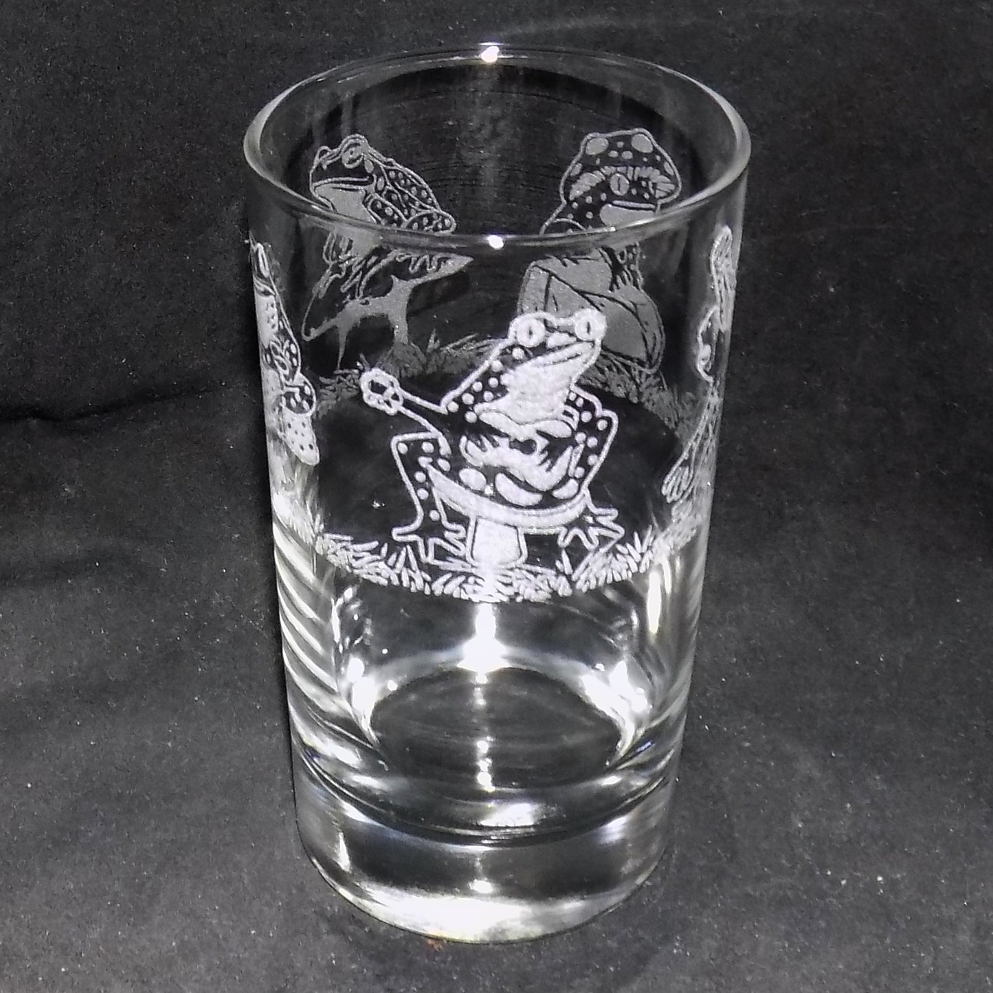 laser Frog Party Tall Glass