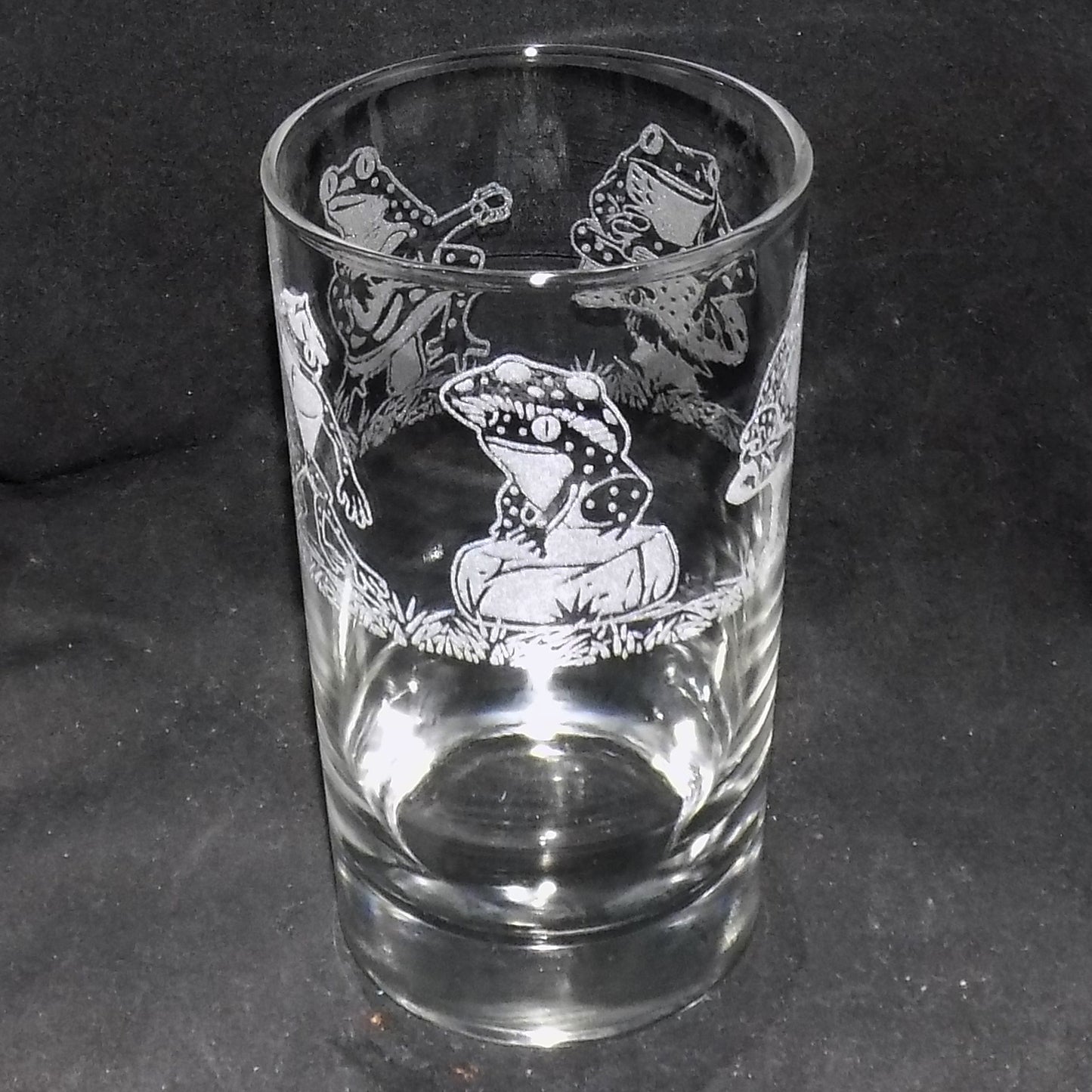 laser Frog Party Tall Glass