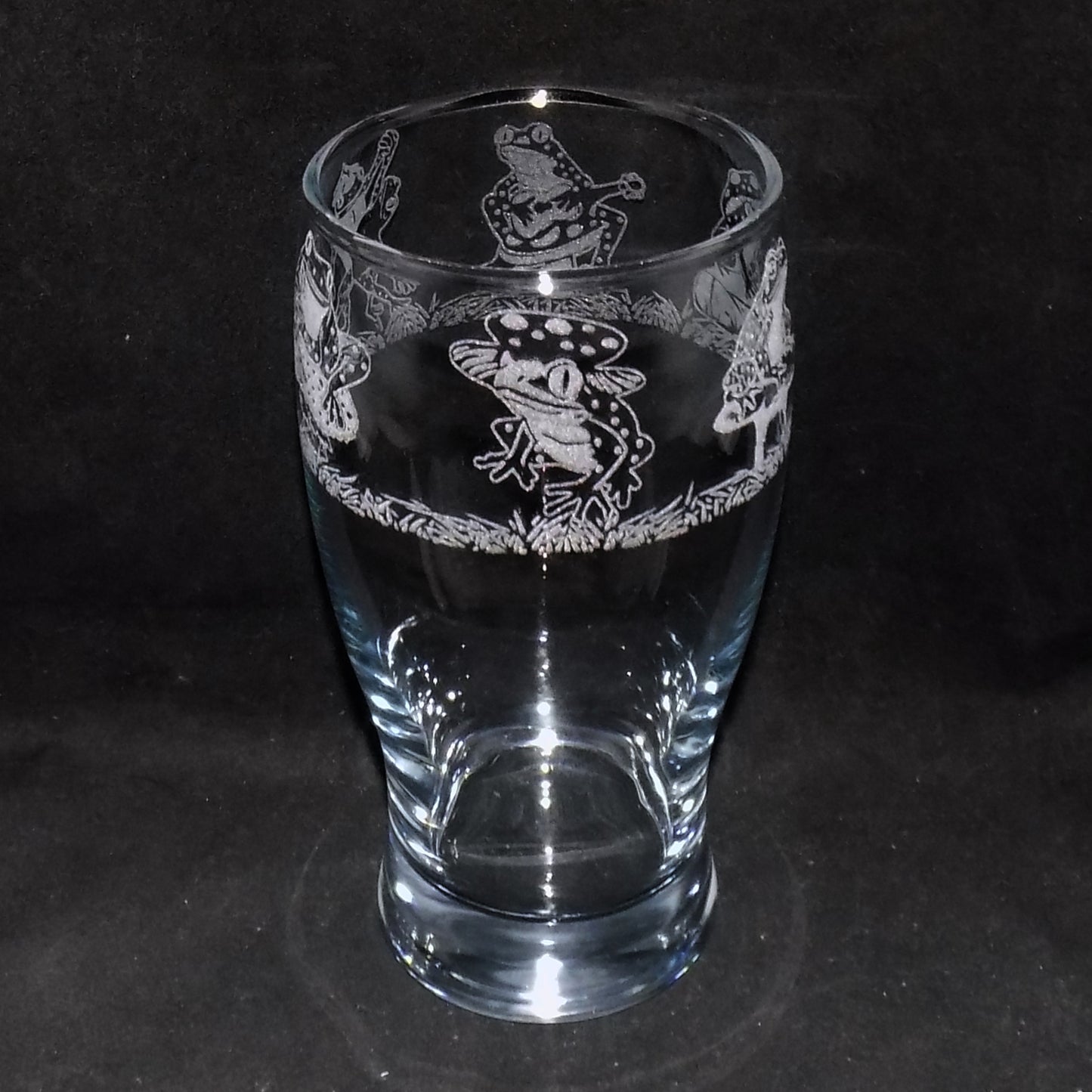 Frog Party Pint Glass