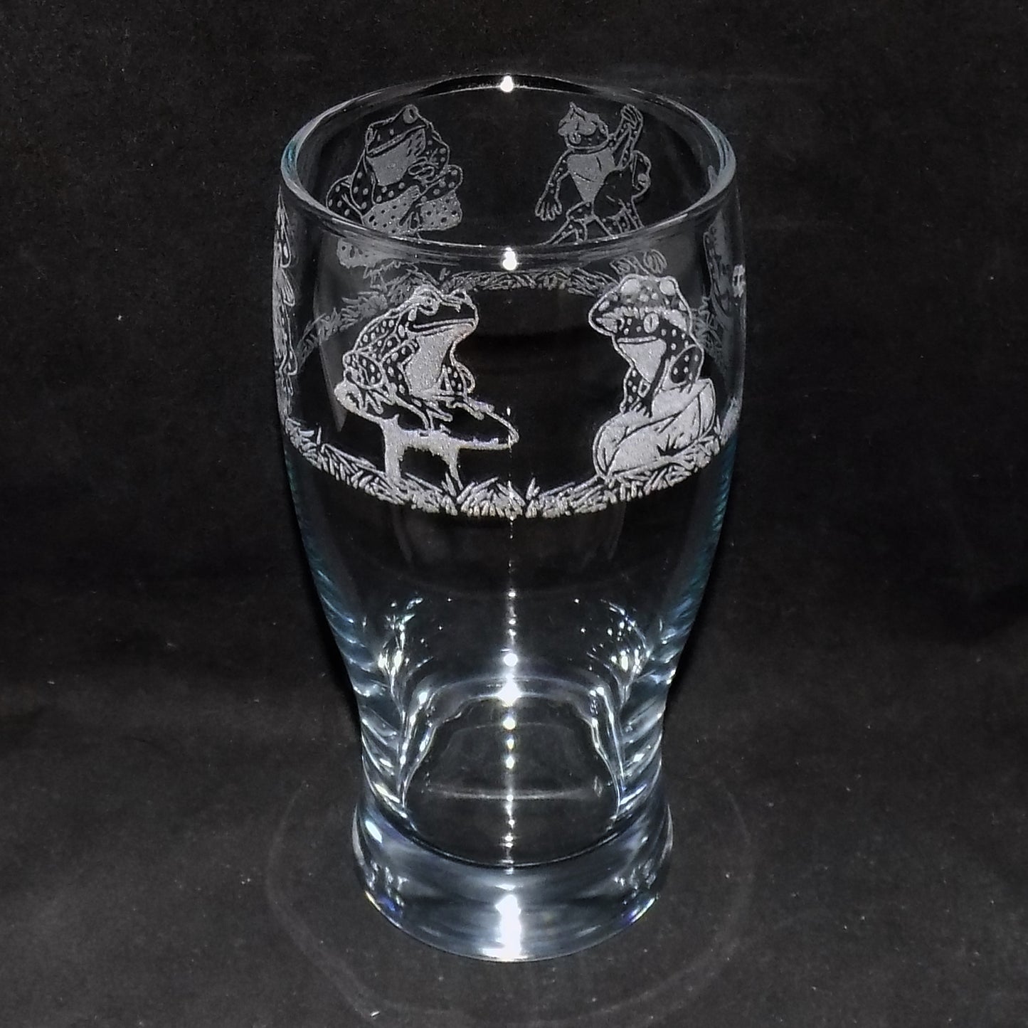 Frog Party Pint Glass