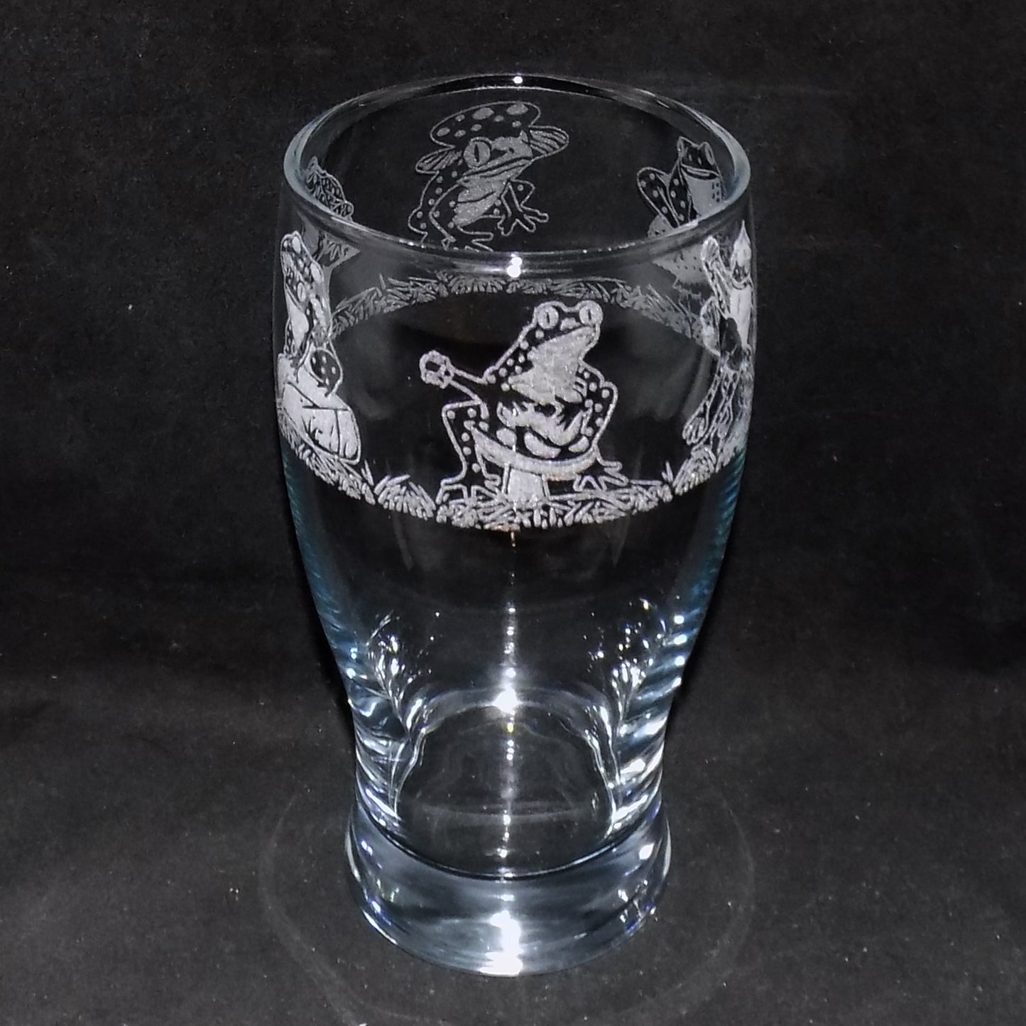 Frog Party Pint Glass