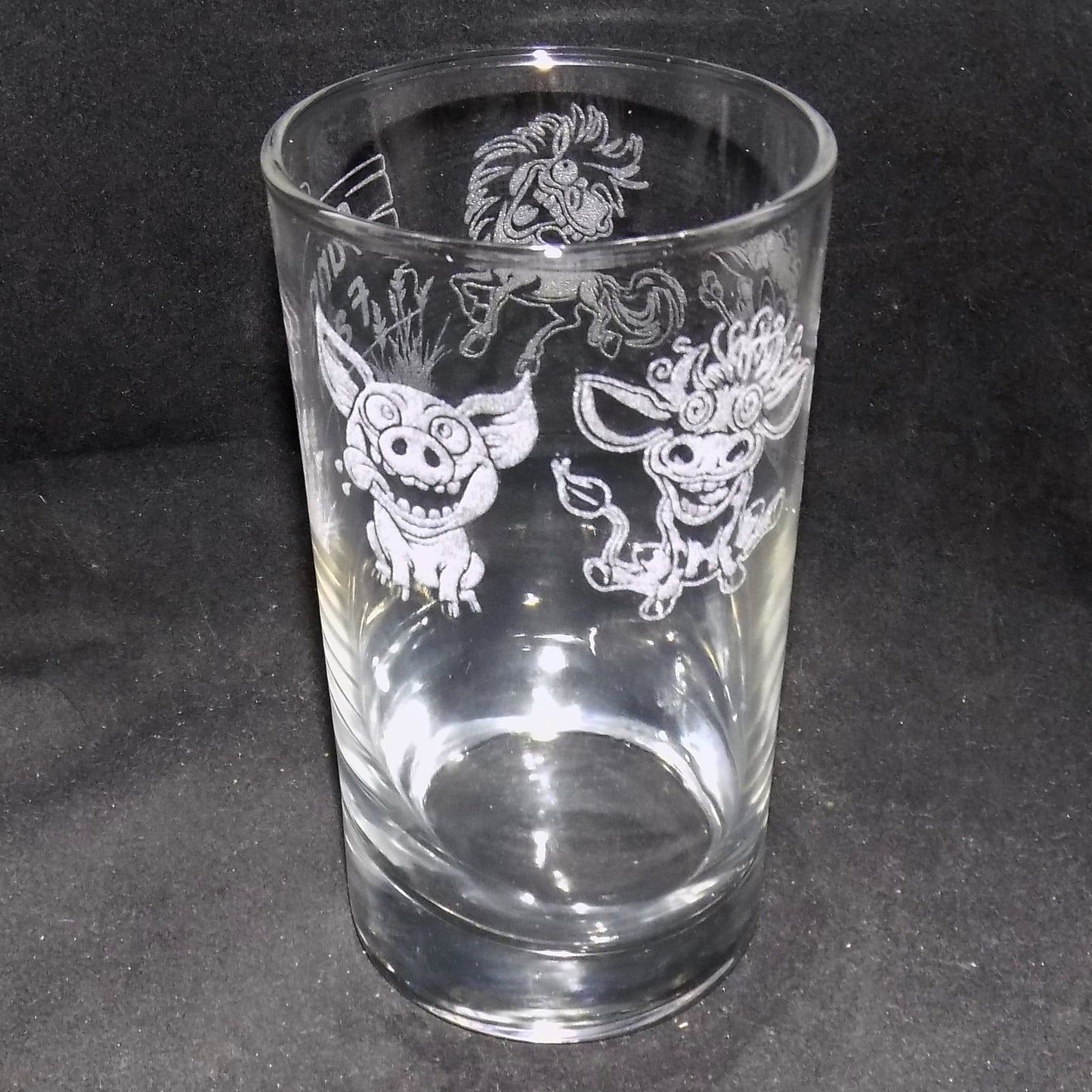 Funny Farm Tall Glass