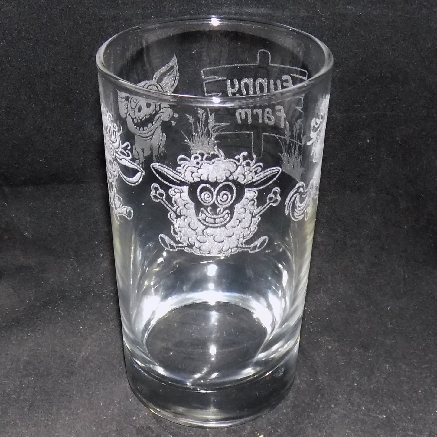 Funny Farm Tall Glass