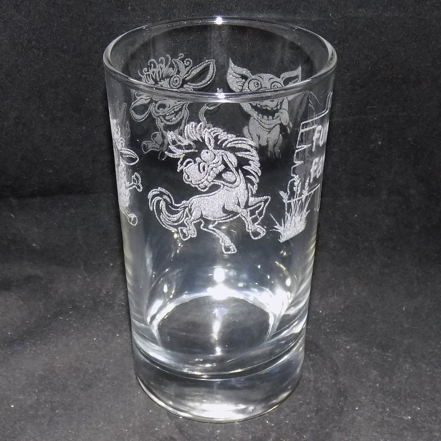 Funny Farm Tall Glass