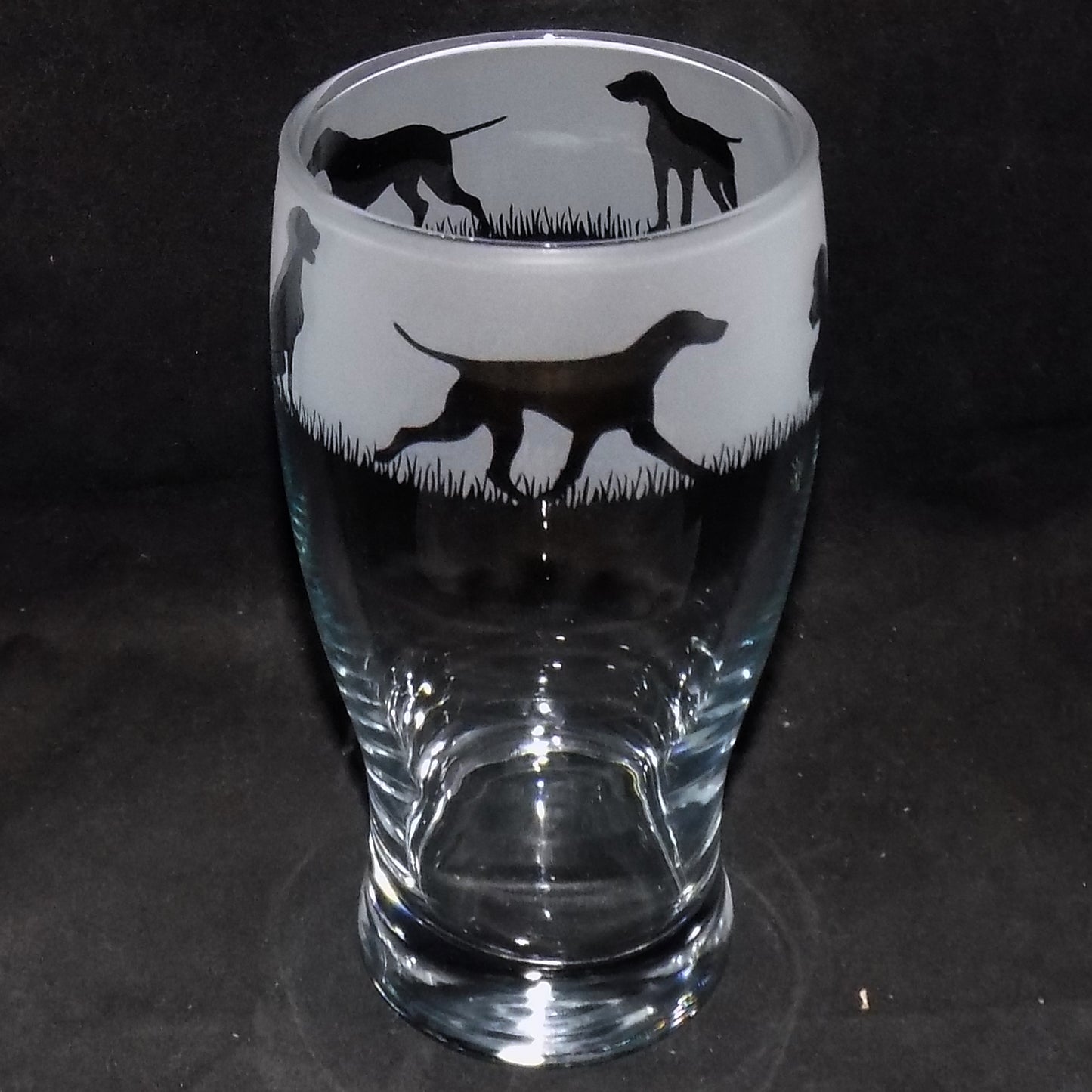 German Pointer Pint Glass