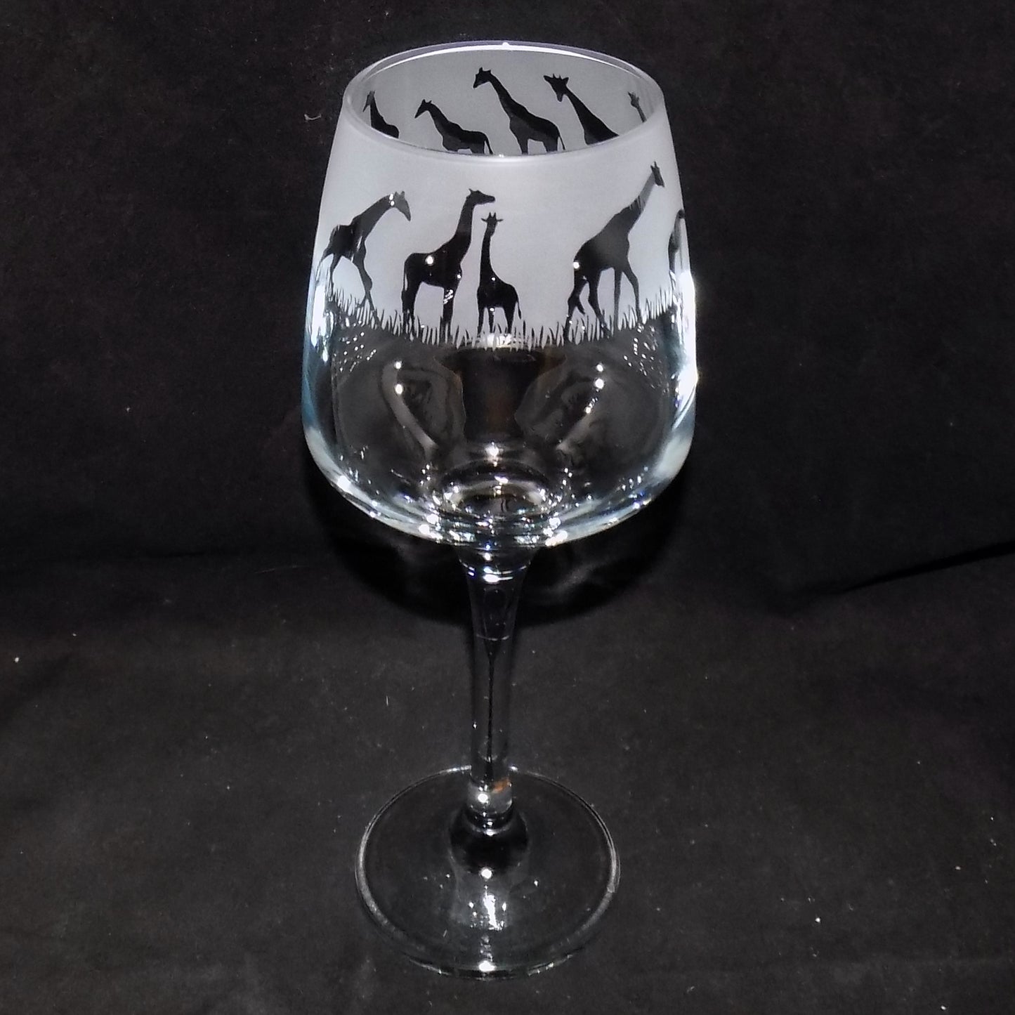 Giraffe Stemmed Wine Glass