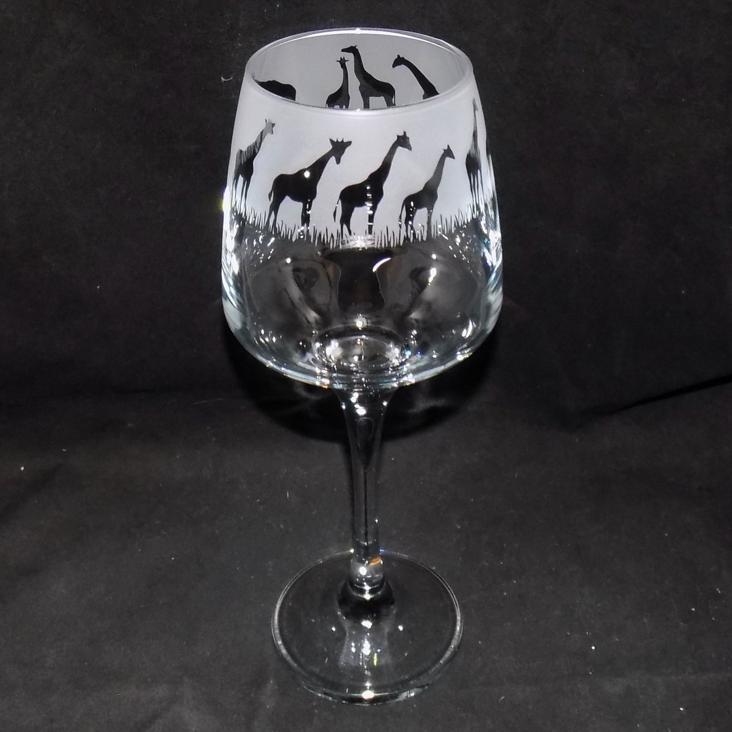 Giraffe Stemmed Wine Glass