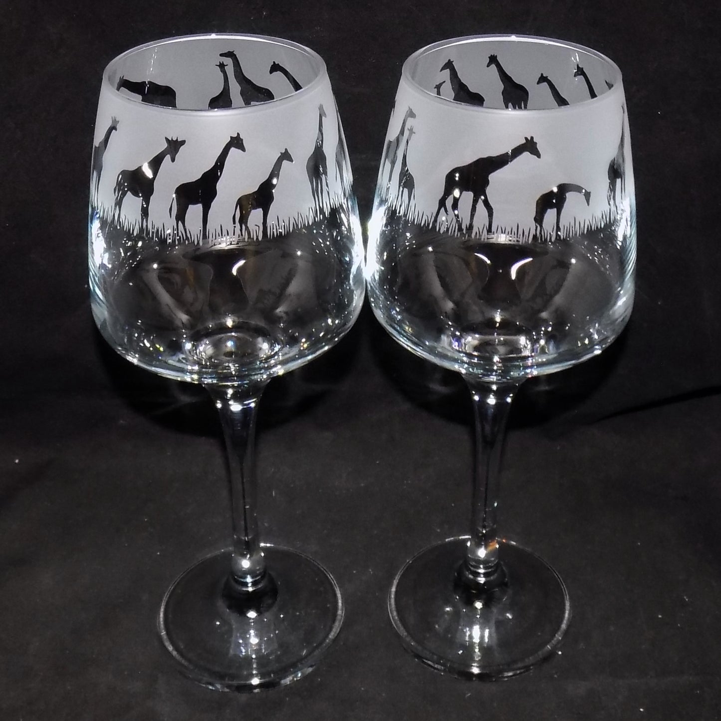 Giraffe Stemmed Wine Glass
