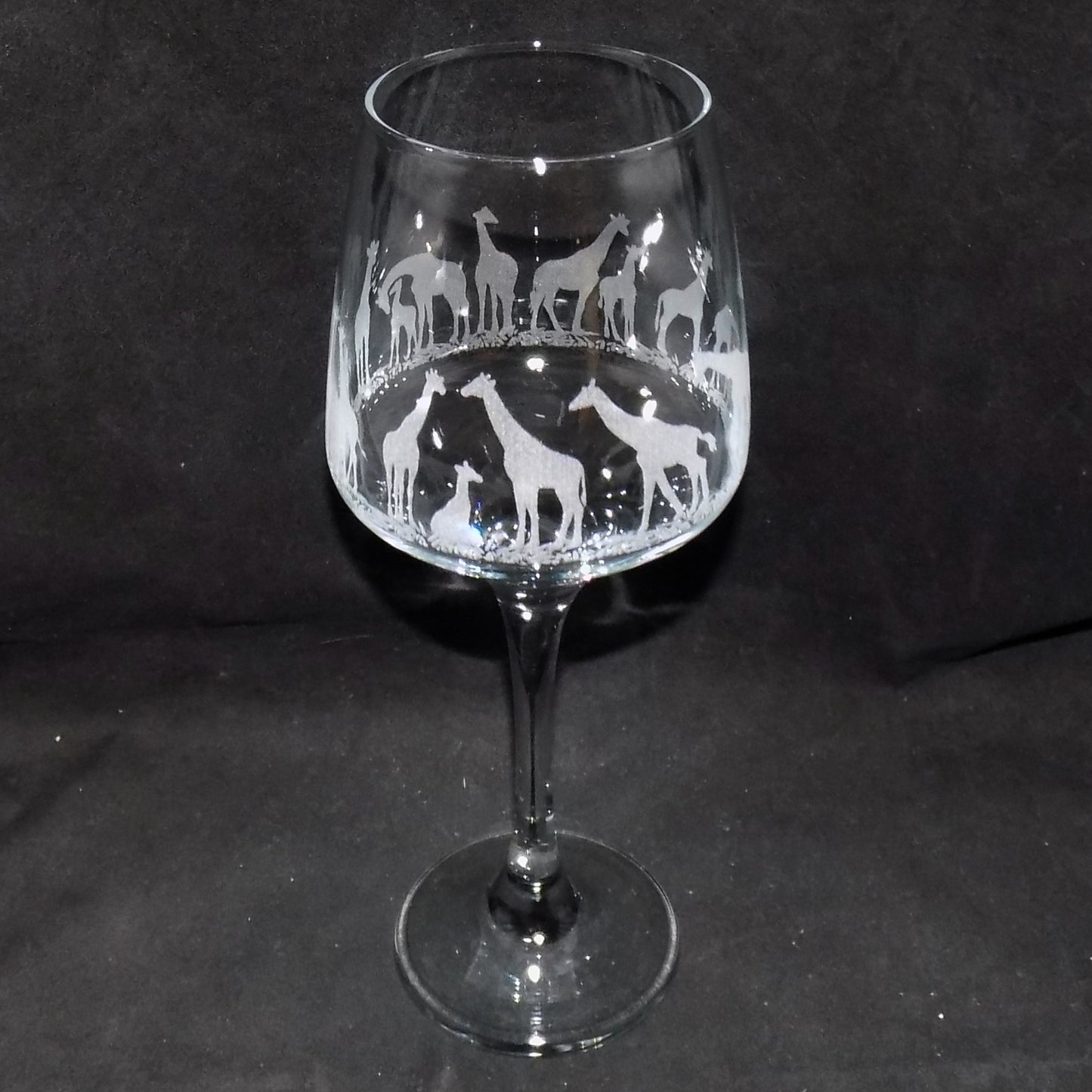Giraffe Stemmed Wine Glass