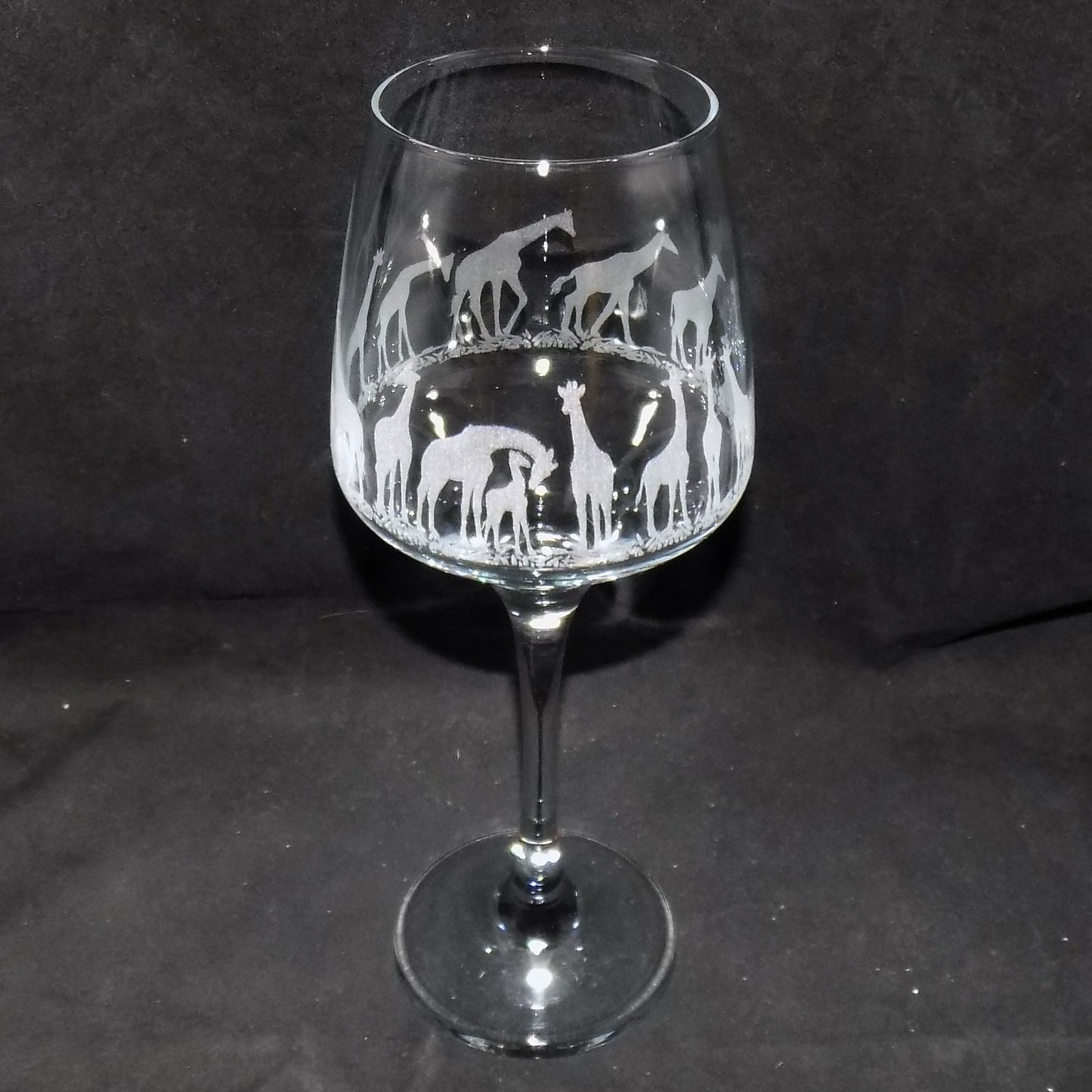 Giraffe Stemmed Wine Glass