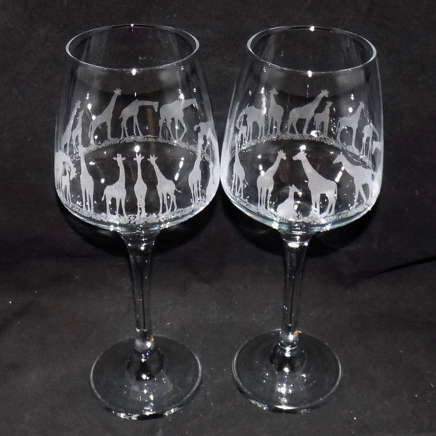 Giraffe Stemmed Wine Glass