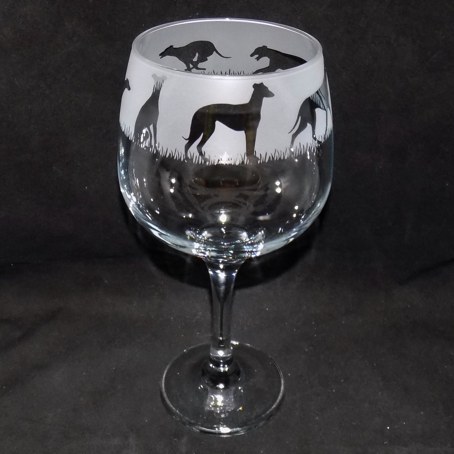 Greyhound Gin Glass