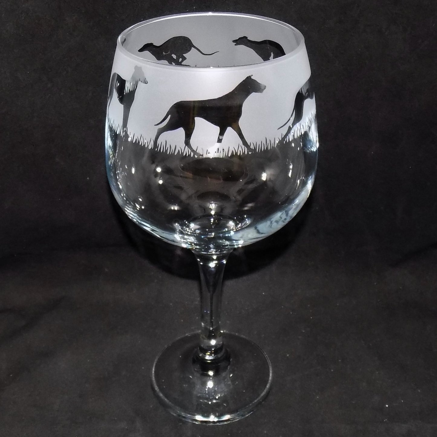 Greyhound Gin Glass