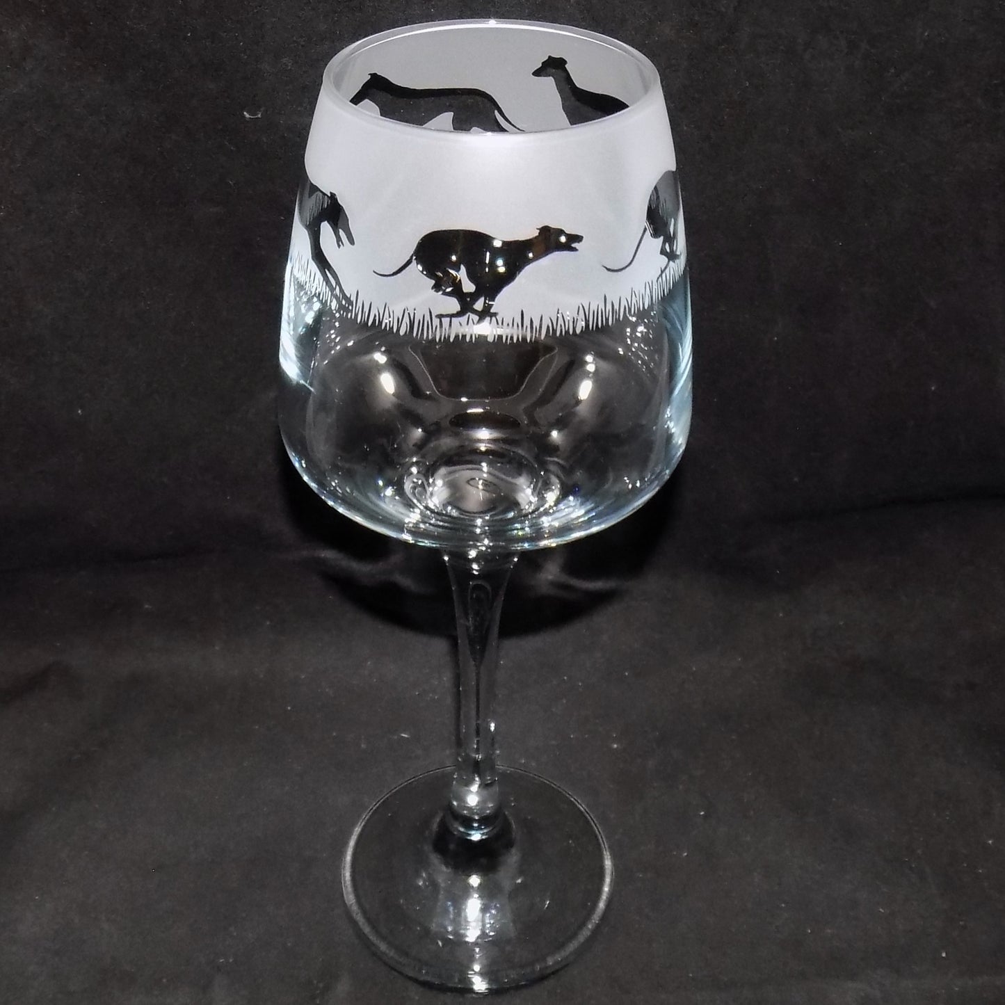 Greyhound Stemmed Wine Glass