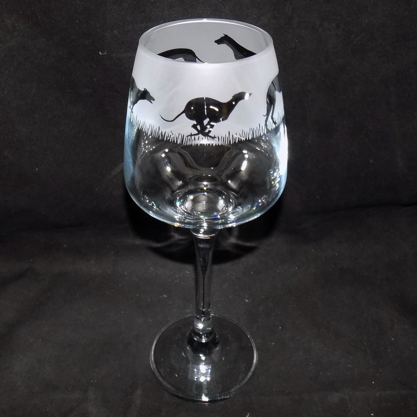 Greyhound Stemmed Wine Glass