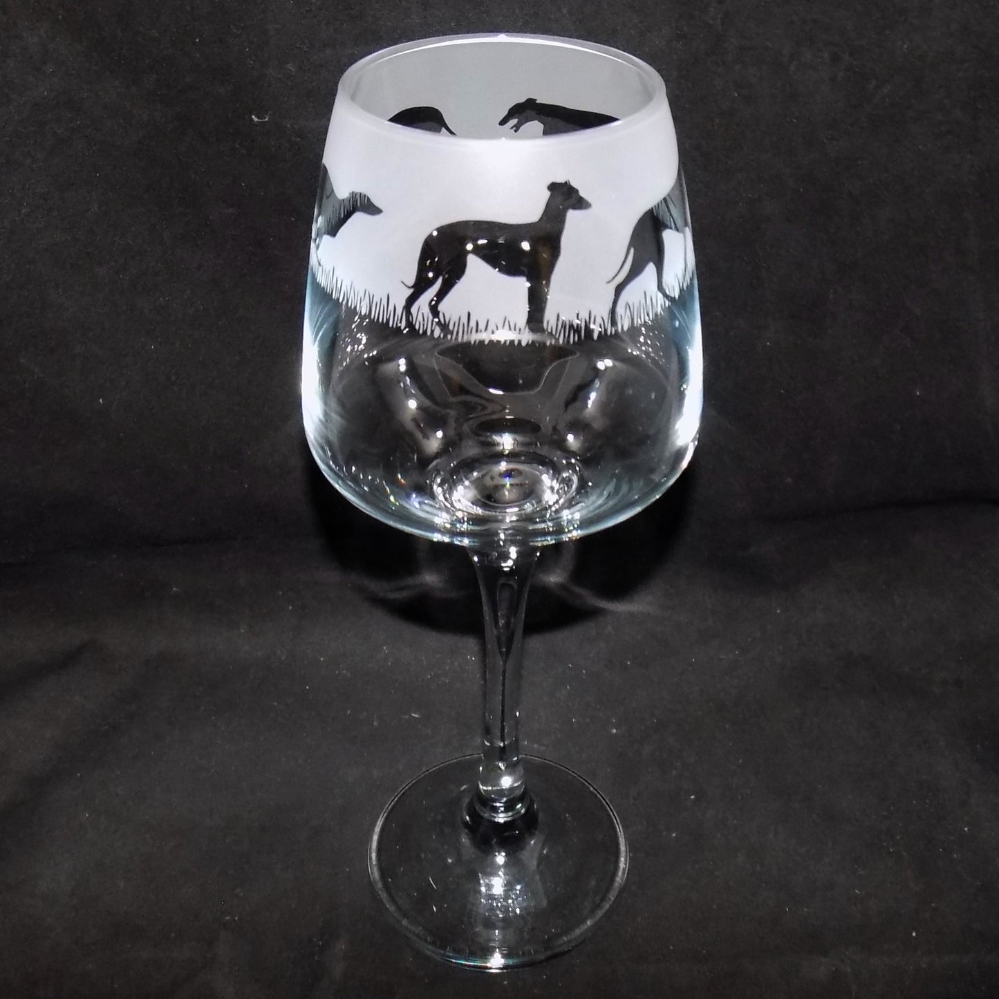 Greyhound Stemmed Wine Glass
