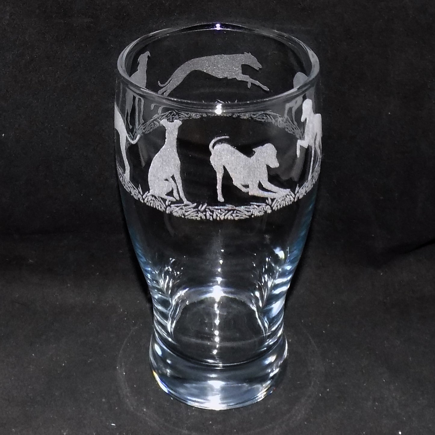 Greyhound Pint Glass