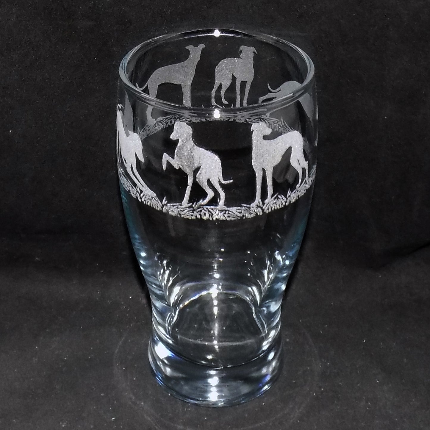 Greyhound Pint Glass