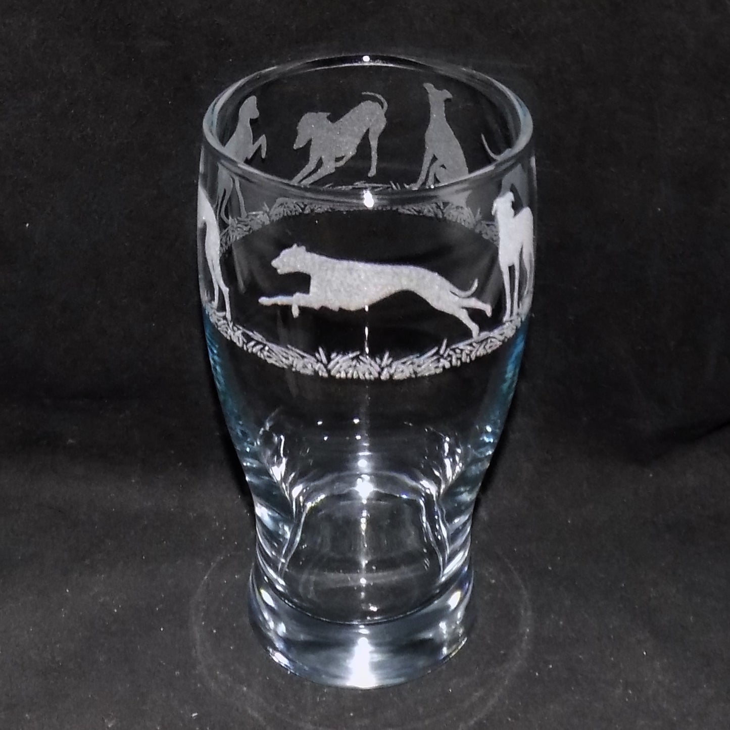 Greyhound Pint Glass