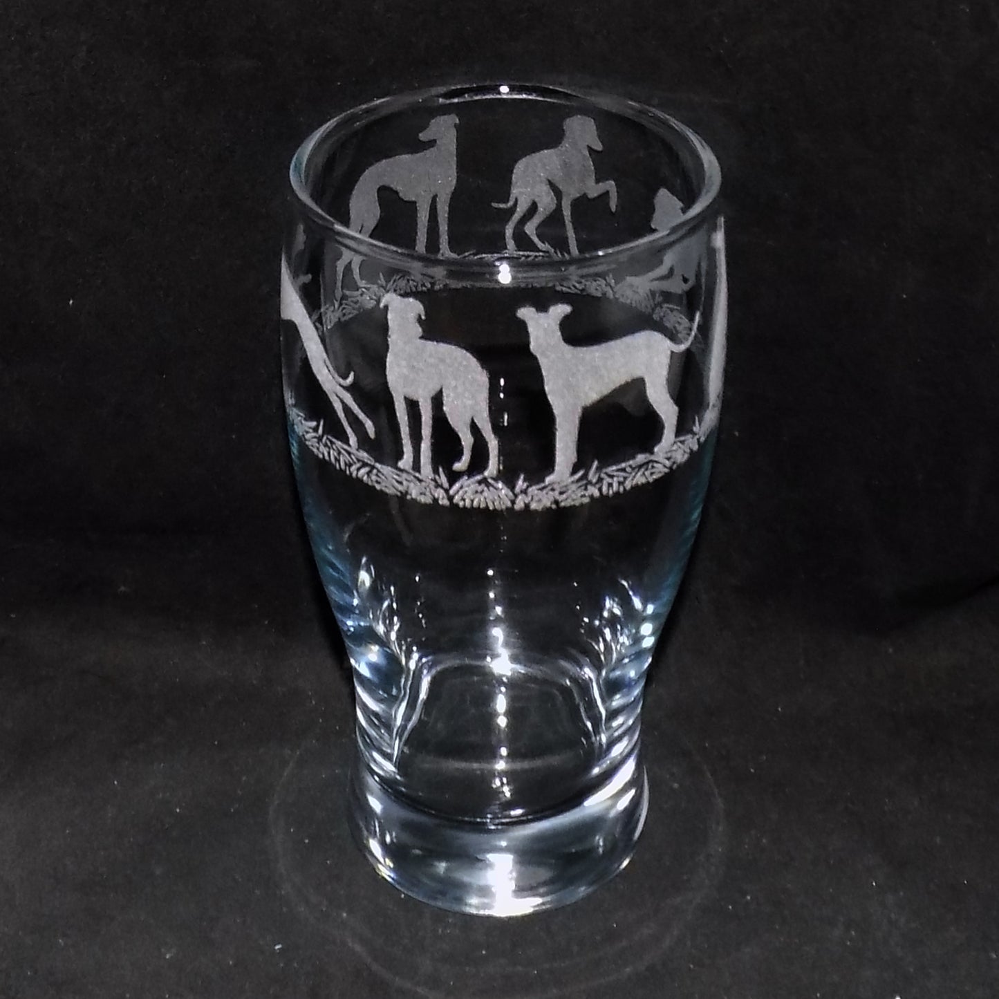 Greyhound Pint Glass