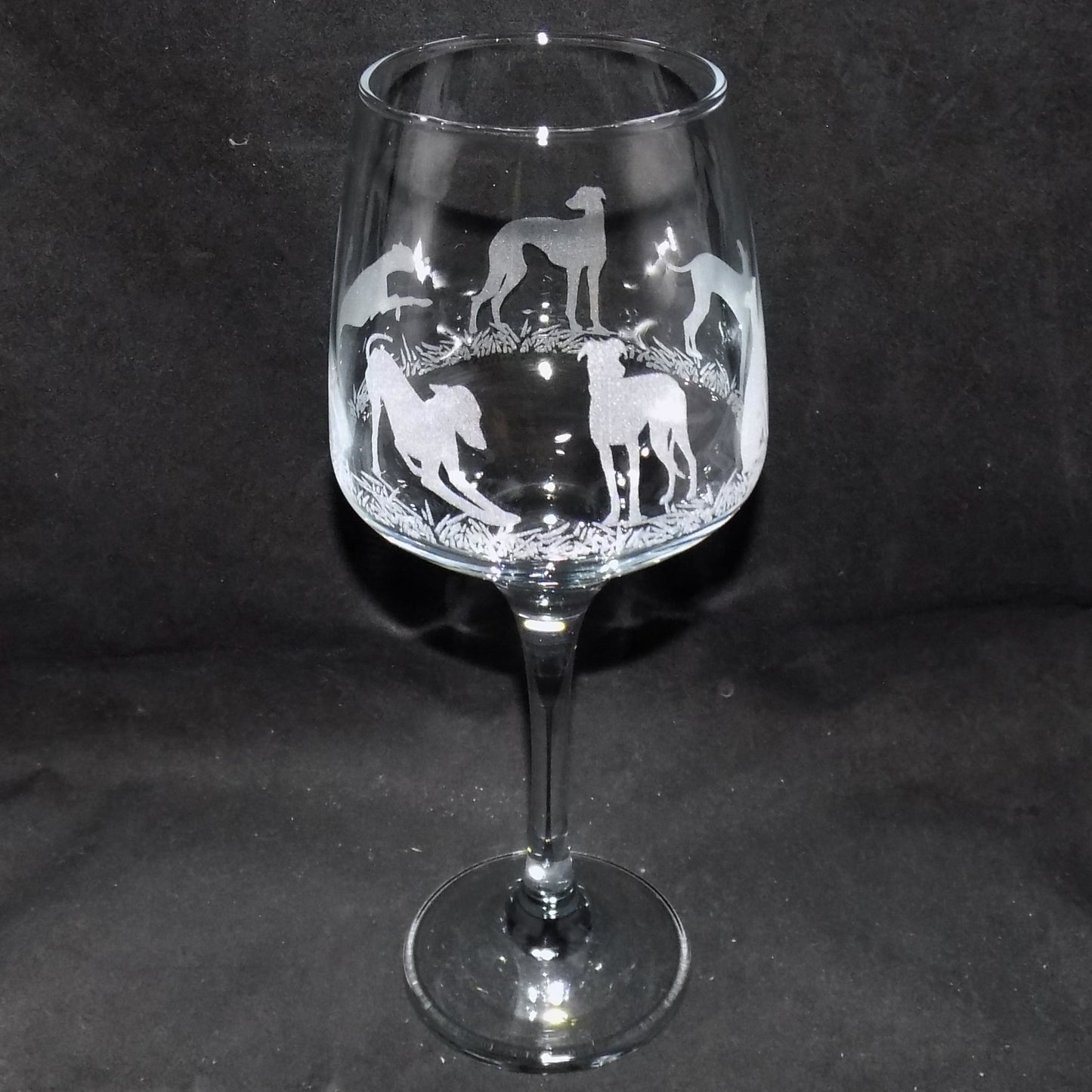 Greyhound Stemmed Wine Glass