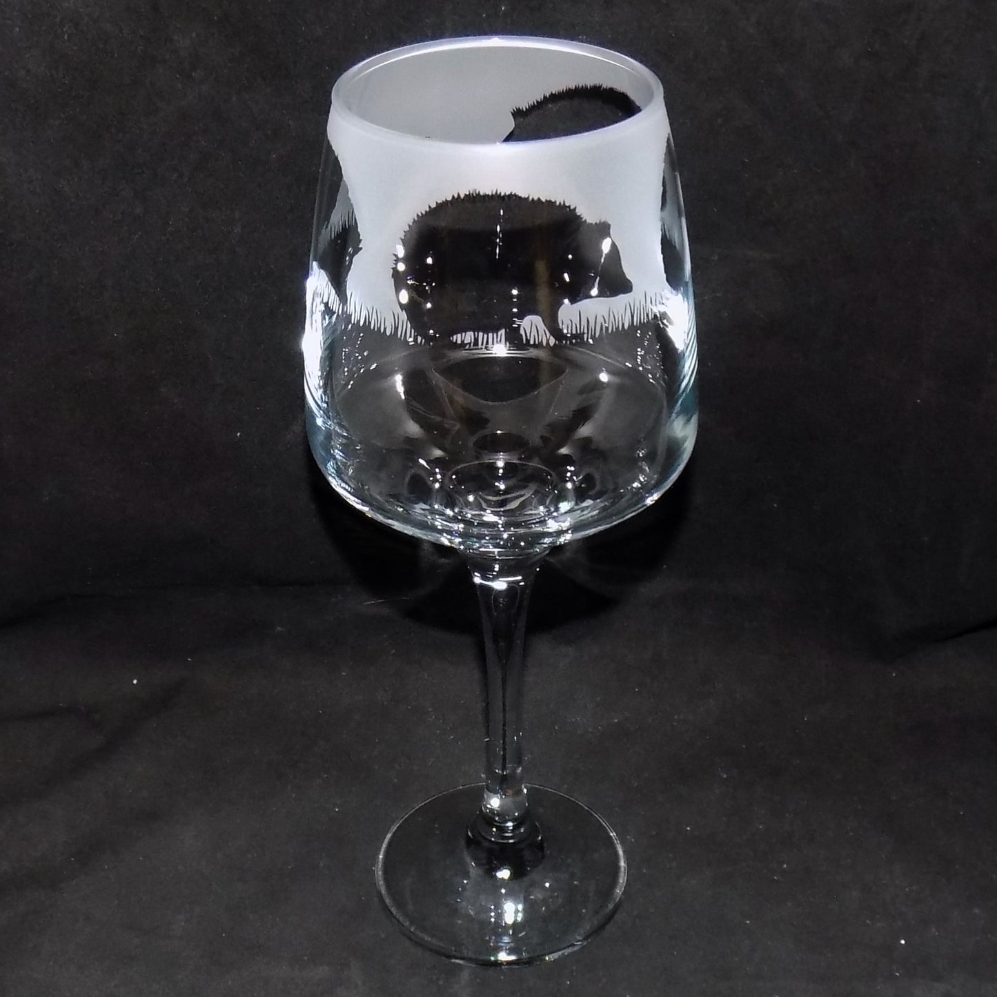 Hedgehog Stemmed Wine Glass