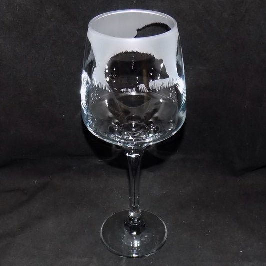 Hedgehog Stemmed Wine Glass