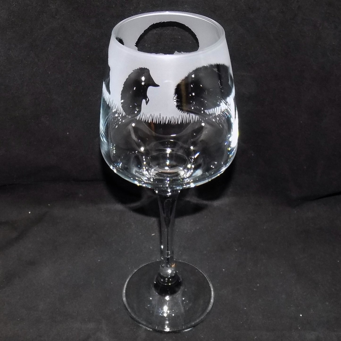 Hedgehog Stemmed Wine Glass
