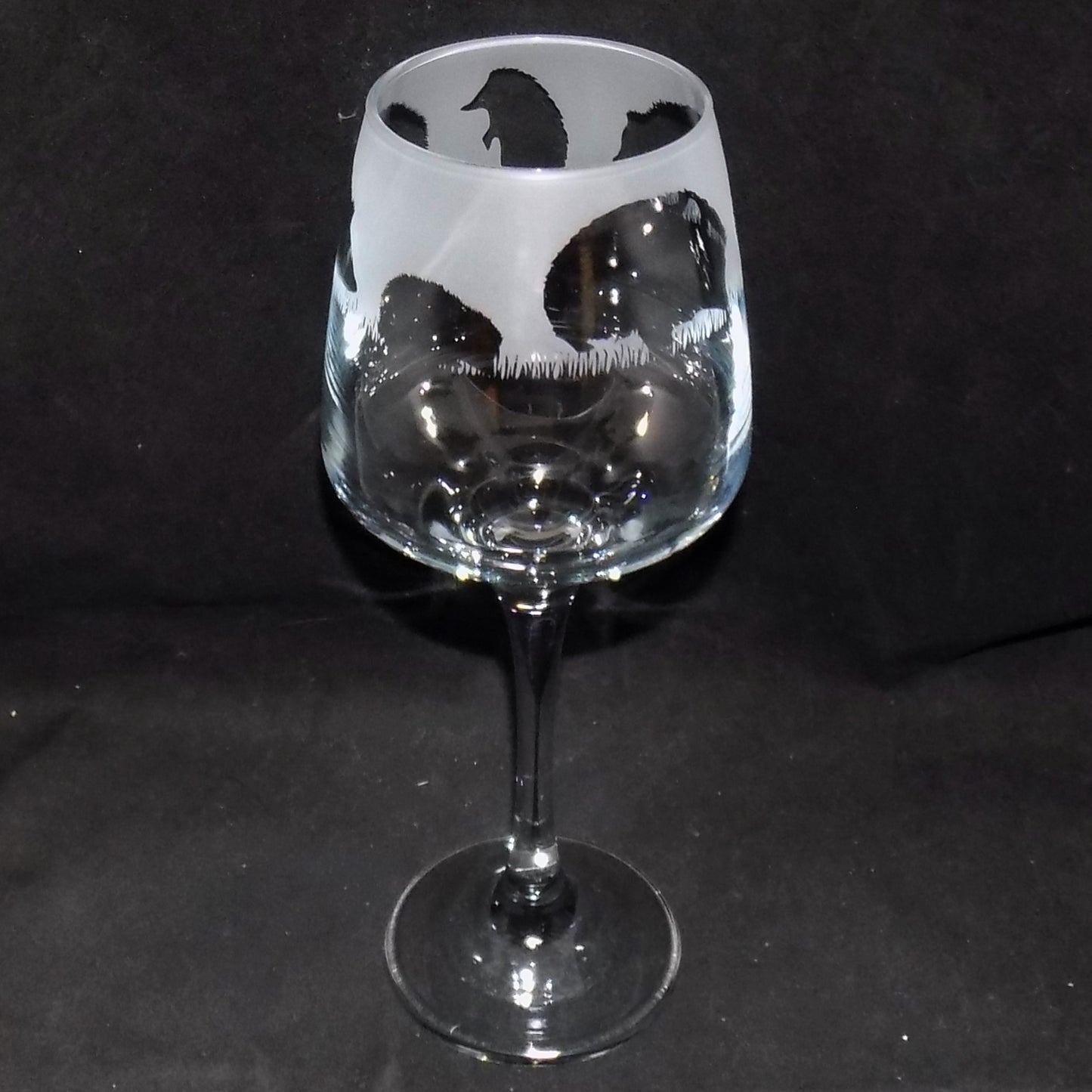 Hedgehog Stemmed Wine Glass