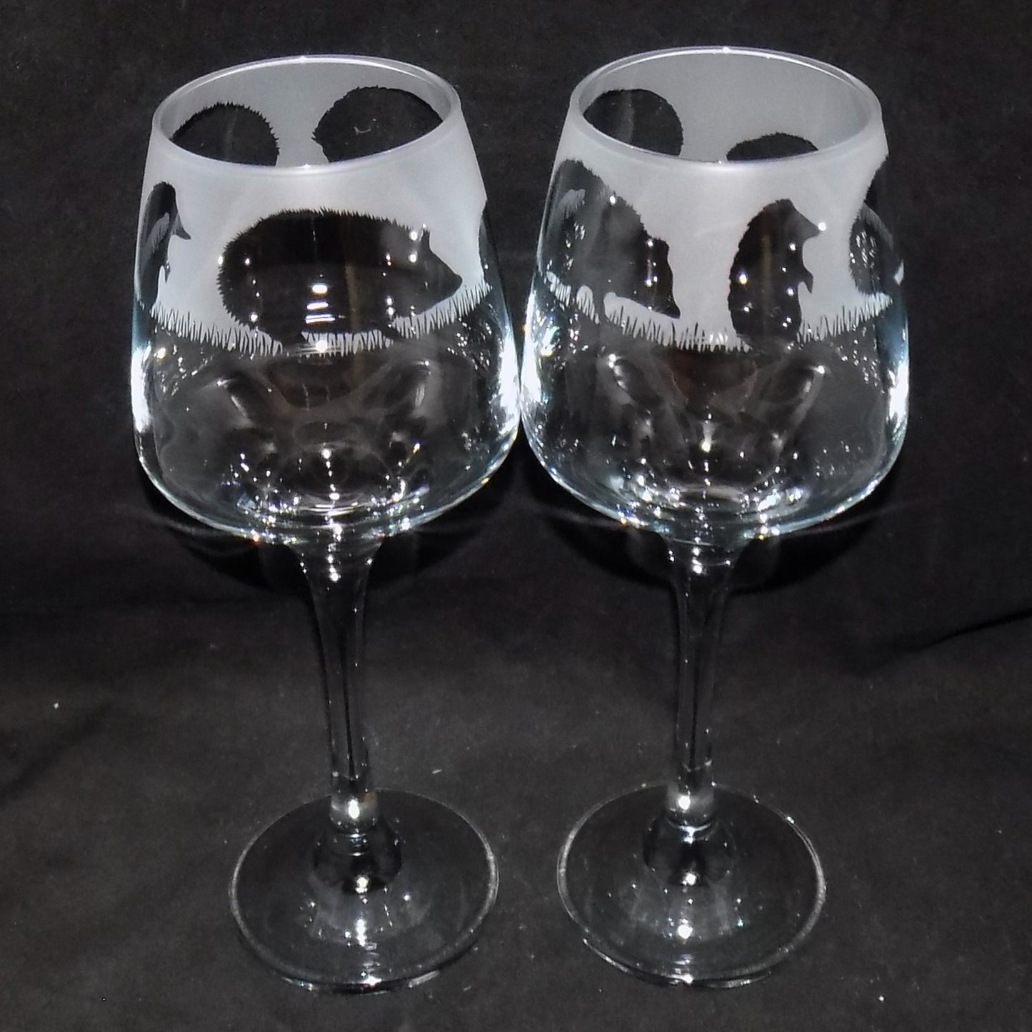 Hedgehog Stemmed Wine Glass