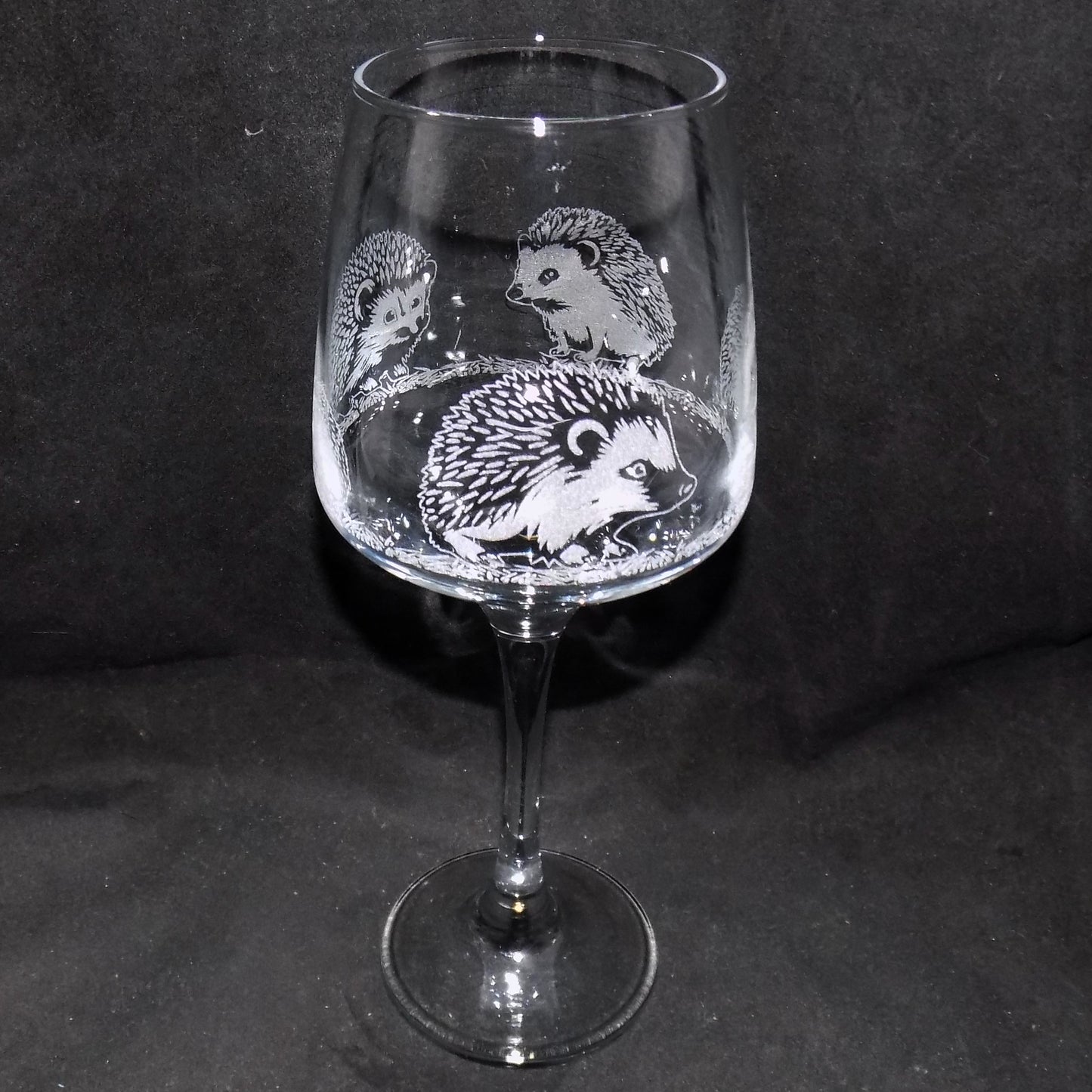 Hedgehog Stemmed Wine Glass