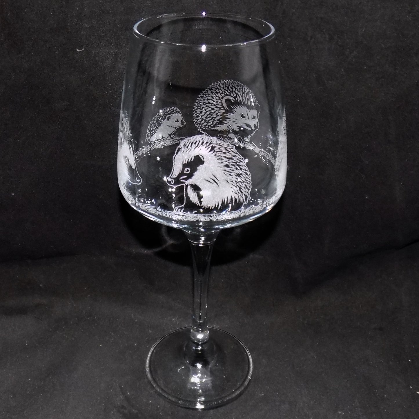 Hedgehog Stemmed Wine Glass