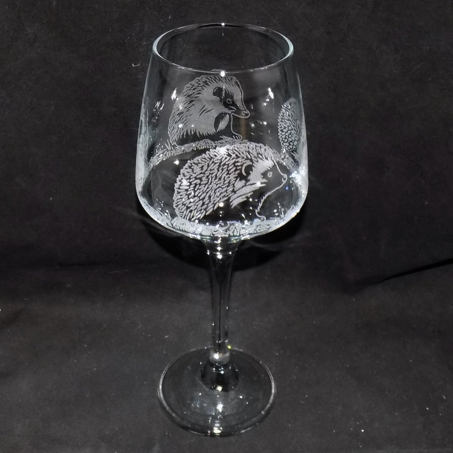 Hedgehog Stemmed Wine Glass