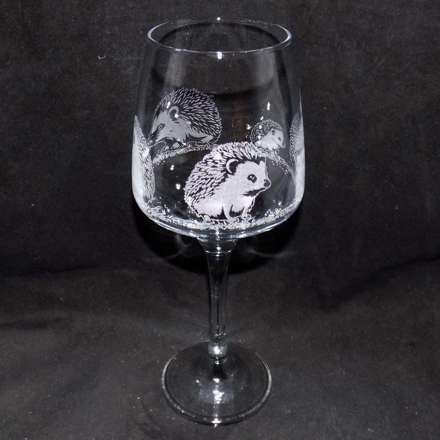Hedgehog Stemmed Wine Glass