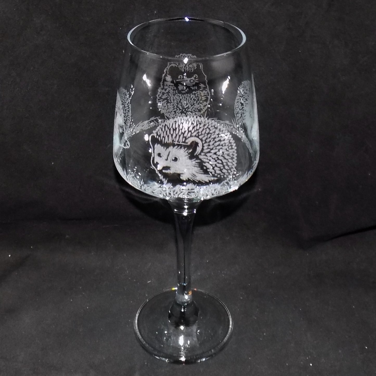 Hedgehog Stemmed Wine Glass