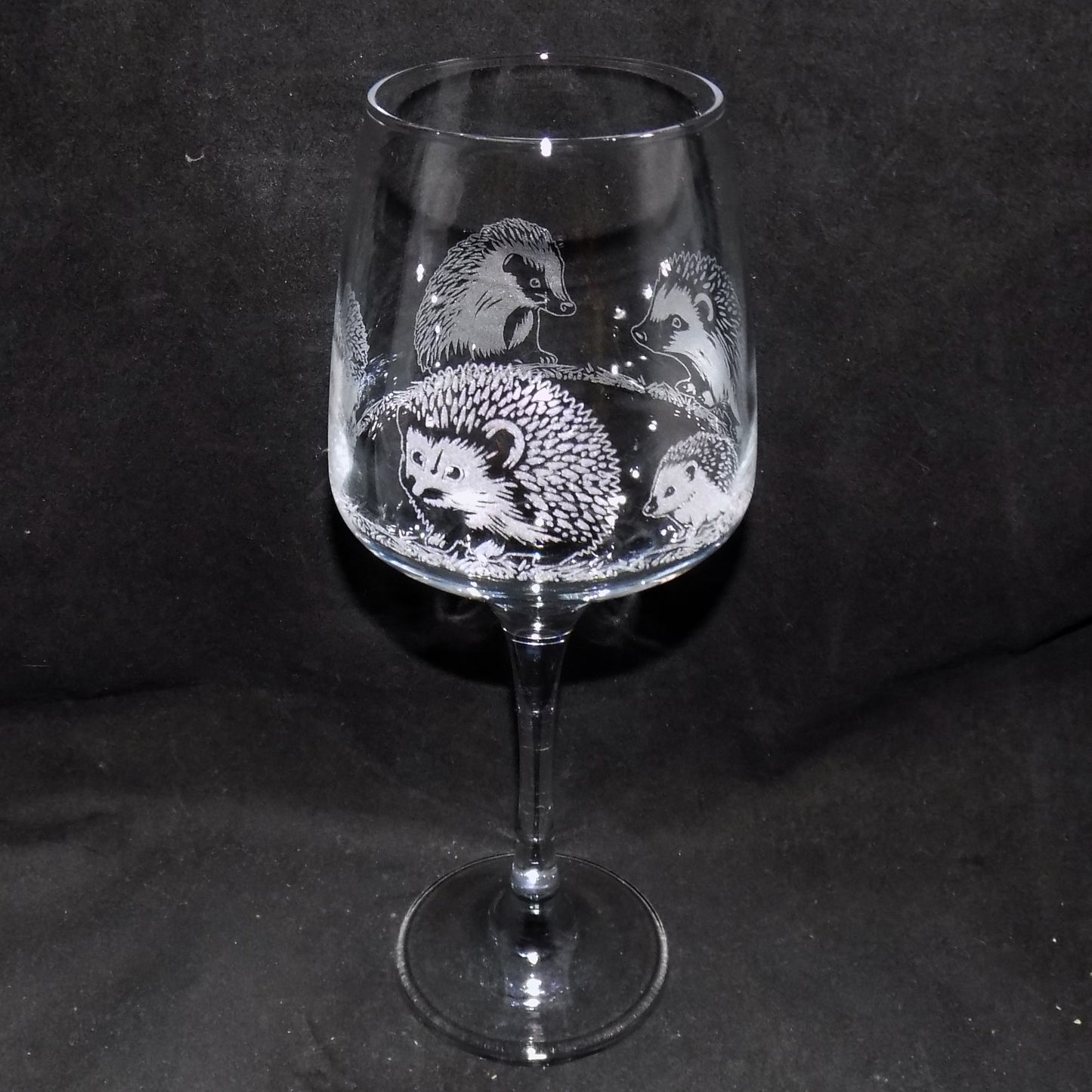 Hedgehog Stemmed Wine Glass
