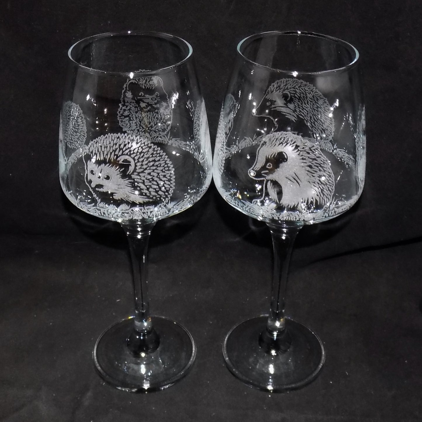 Hedgehog Stemmed Wine Glass