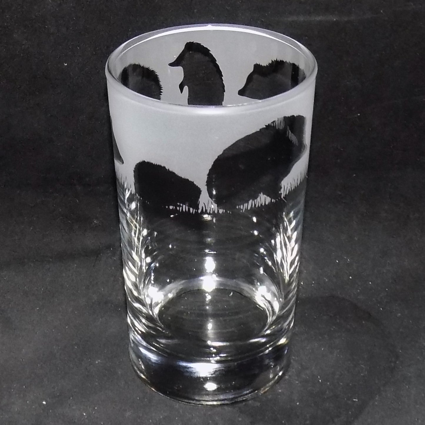Hedgehog Tall Glass