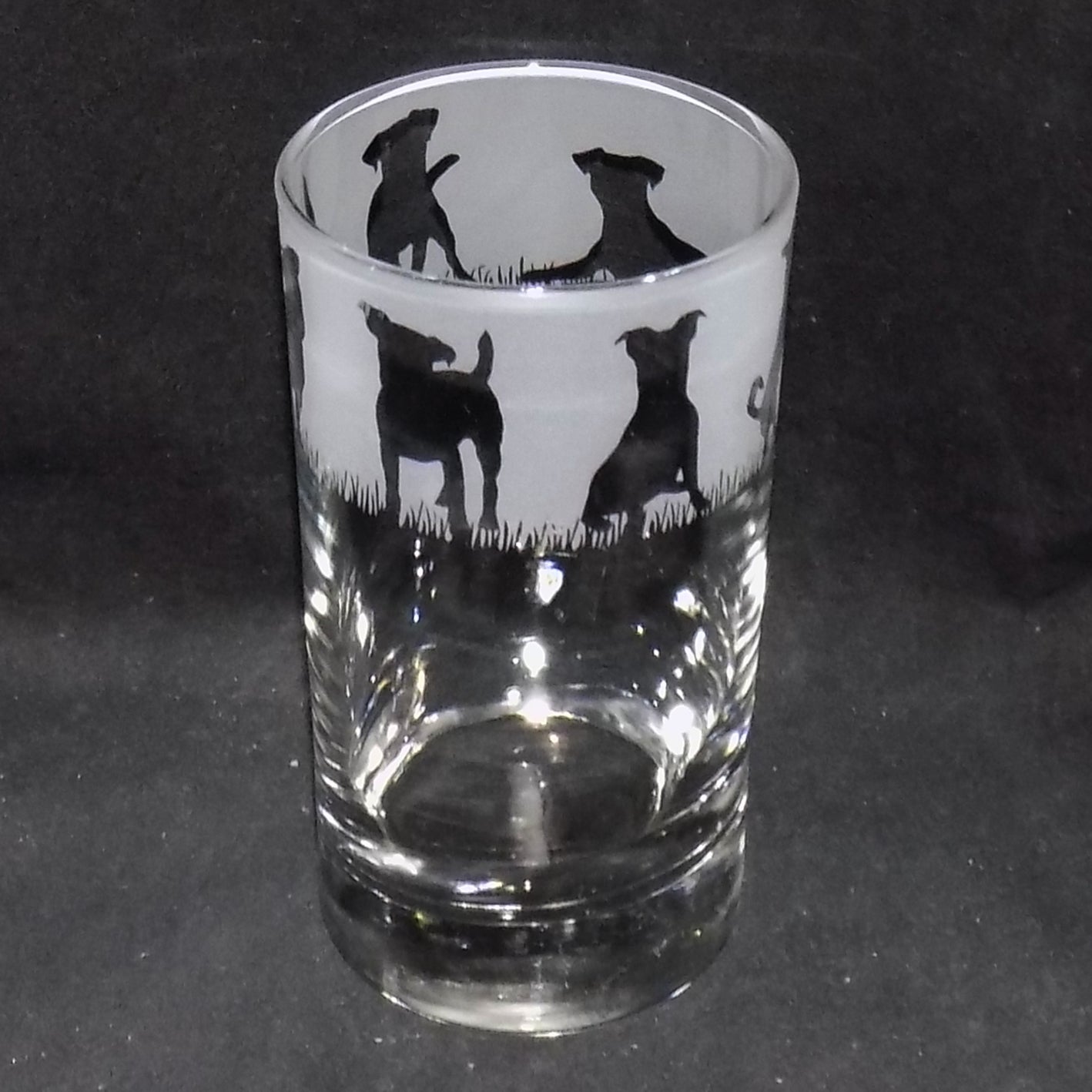 Jack Russell Tall Glass