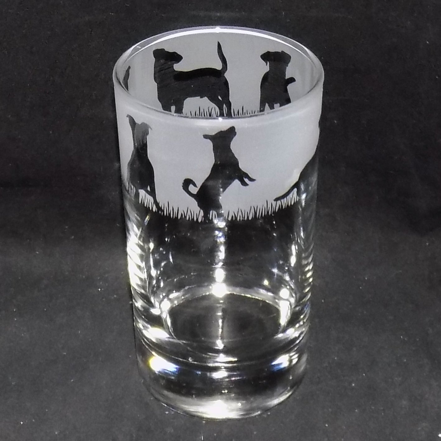 Jack Russell Tall Glass