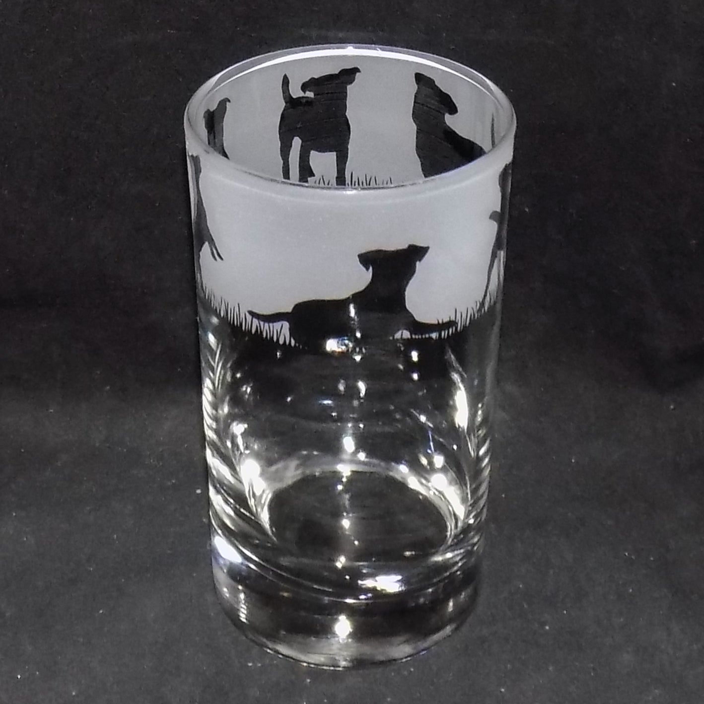 Jack Russell Tall Glass