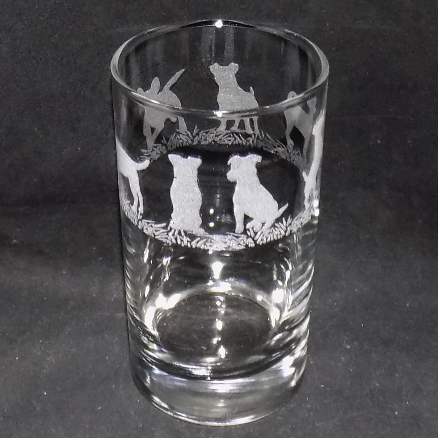 Jack Russell Tall Glass