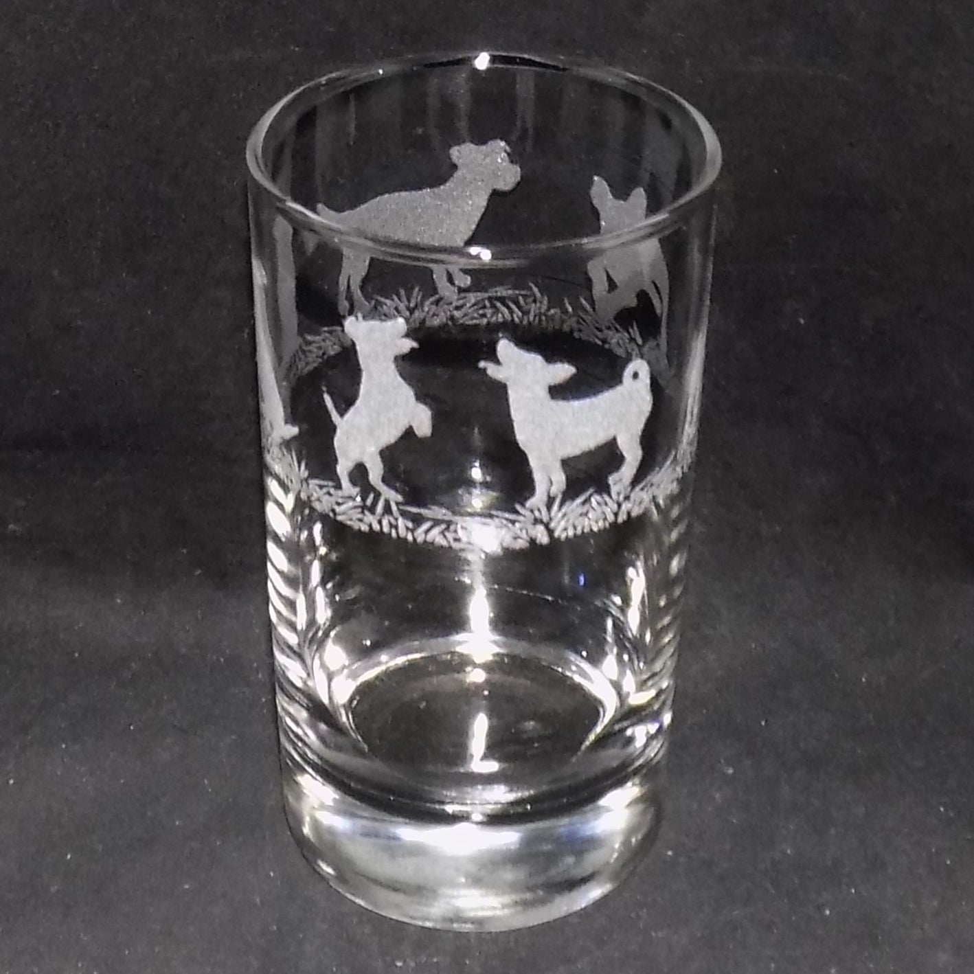 Jack Russell Tall Glass