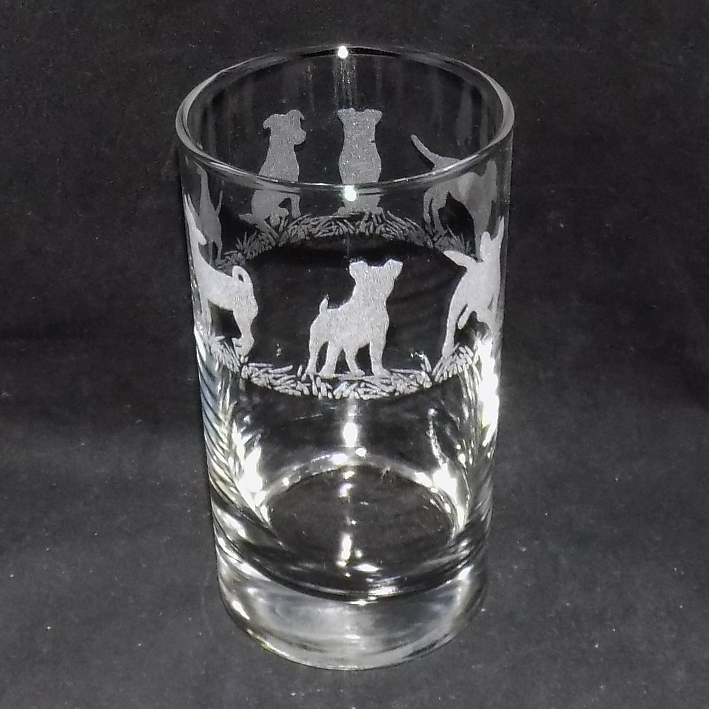 Jack Russell Tall Glass