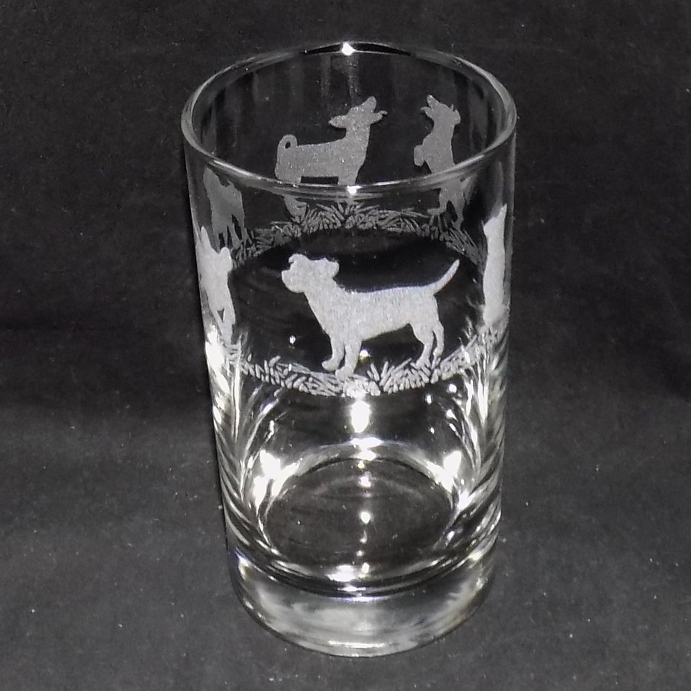 Jack Russell Tall Glass