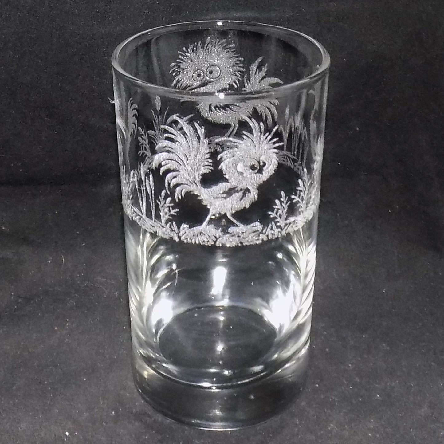 Funky Bird Tall Glass
