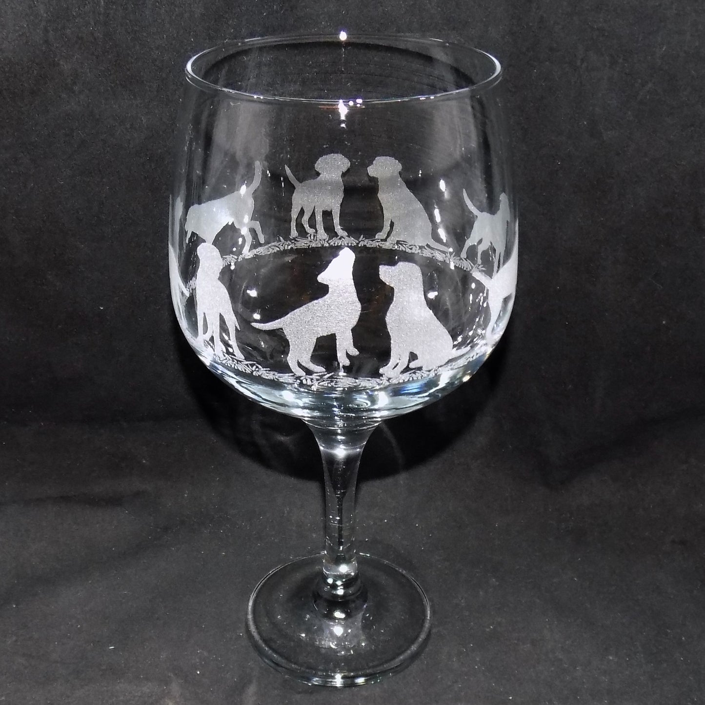 Labrador Gin Glass
